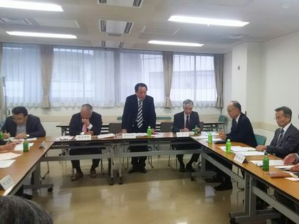 2017年10月6日 中央区立産業会館において会員県協会の代表者による意見（情報）交換会を開催